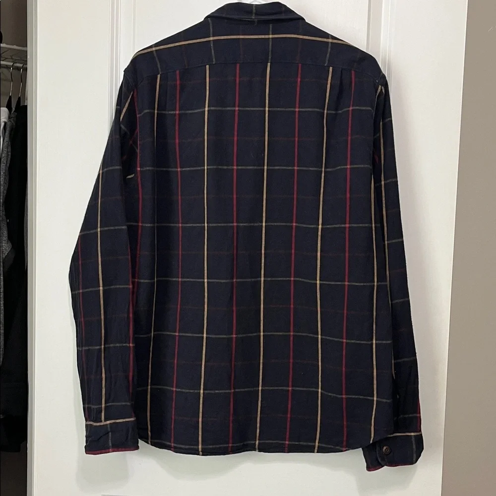 J. Crew Midweight Flannel Workshirt Large